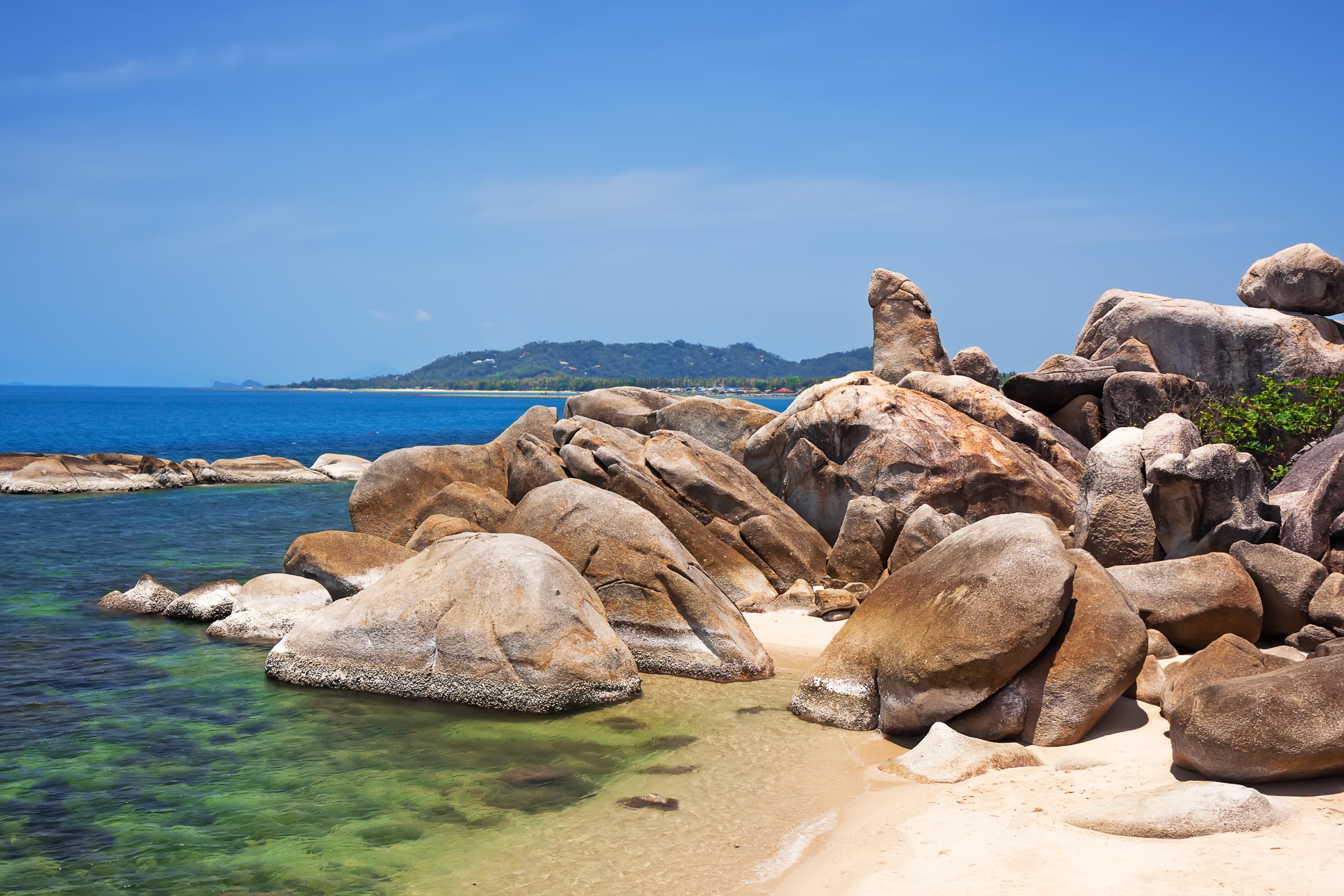 Hin Ta Hin Yai Rock Formation in Koh Samui